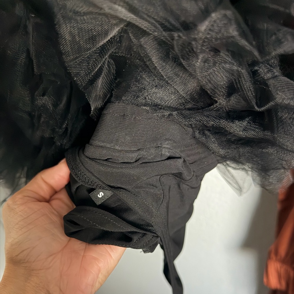Alchemy Ruffled Bodysuit black - Picture 6 of 9